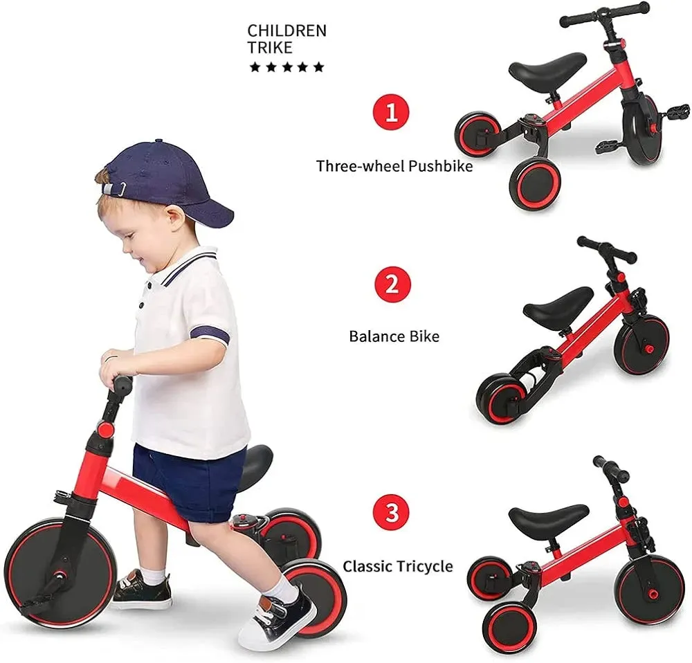 3 in 1 Kids Tricycle Balance Bike