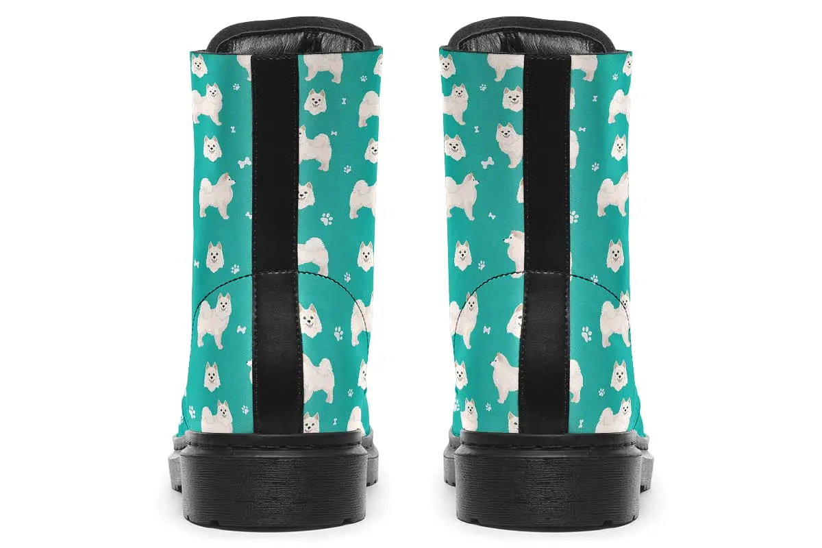 American Eskimo Pattern Boots