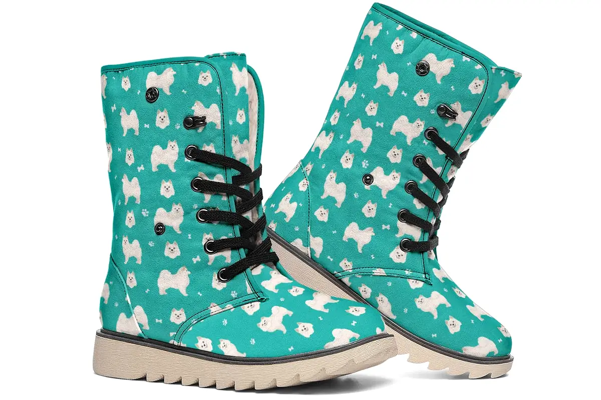 American Eskimo Pattern Polar Vibe Boots