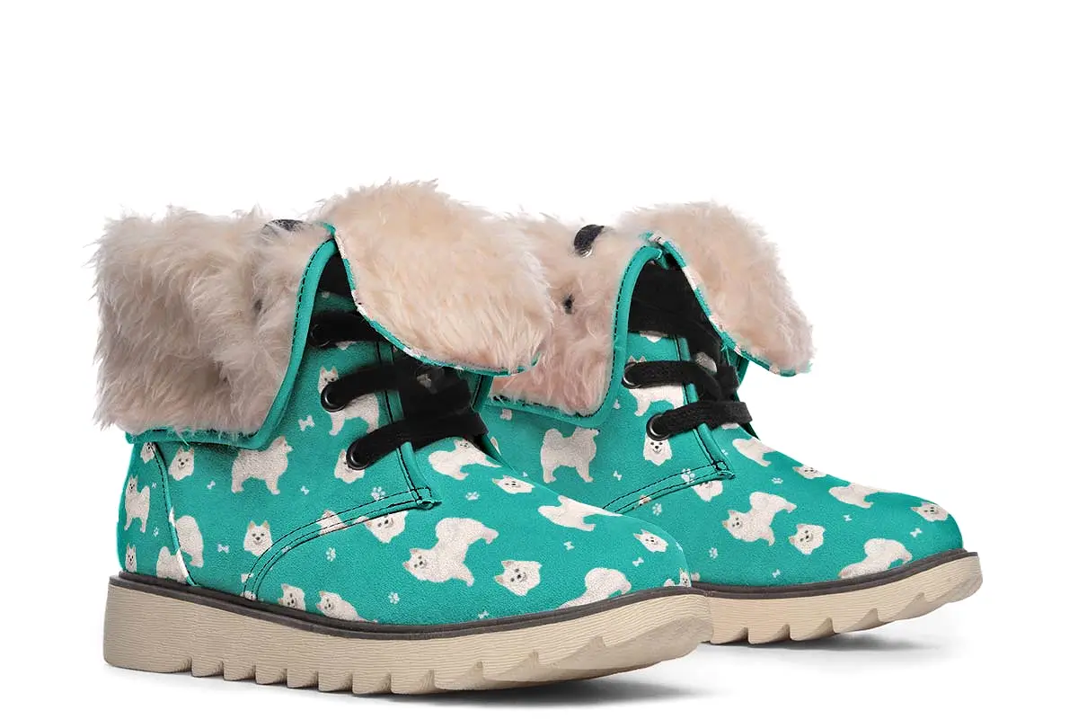 American Eskimo Pattern Polar Vibe Boots