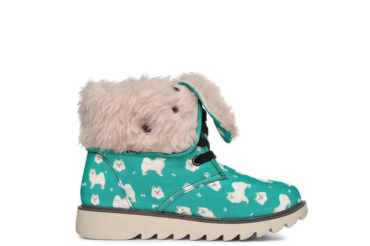 American Eskimo Pattern Polar Vibe Boots