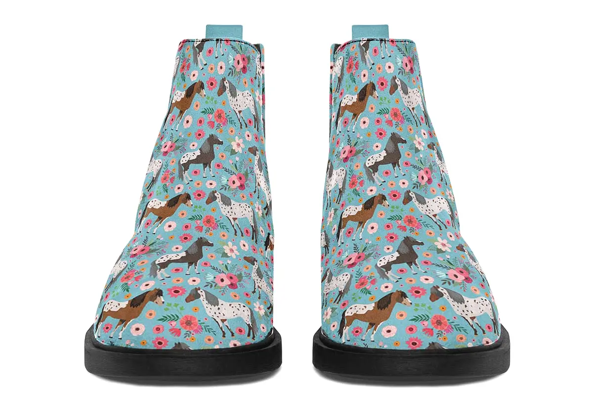 Appaloosa Horse Flower Neat Vibe Boots