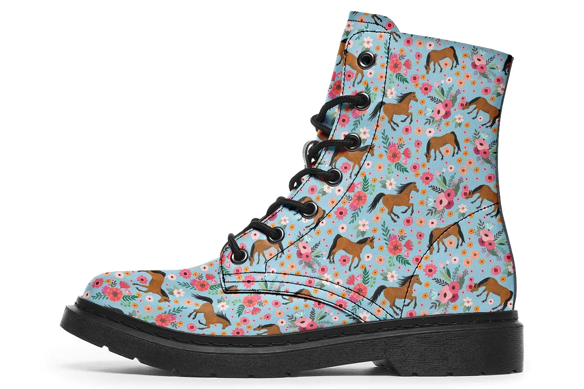 Arabian Horse Flower Boots