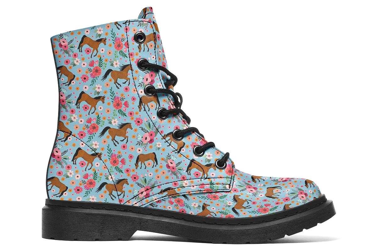 Arabian Horse Flower Boots