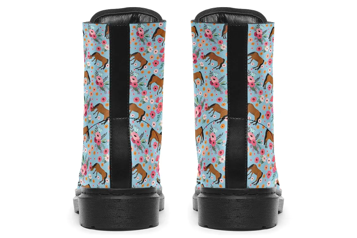 Arabian Horse Flower Boots