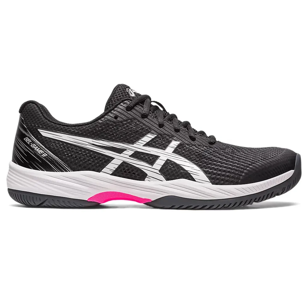 ASICS Men's Gel-Game 9 Tennis Shoe (Black/Hot Pink)