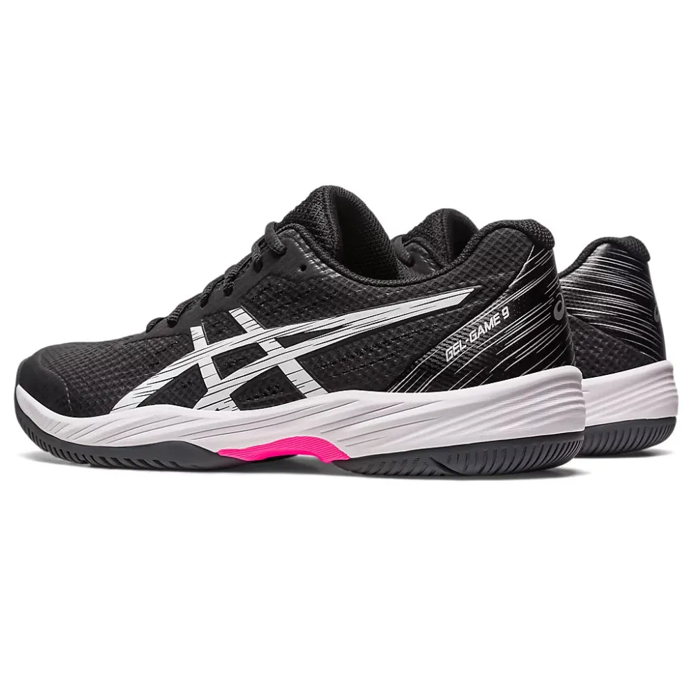 ASICS Men's Gel-Game 9 Tennis Shoe (Black/Hot Pink)