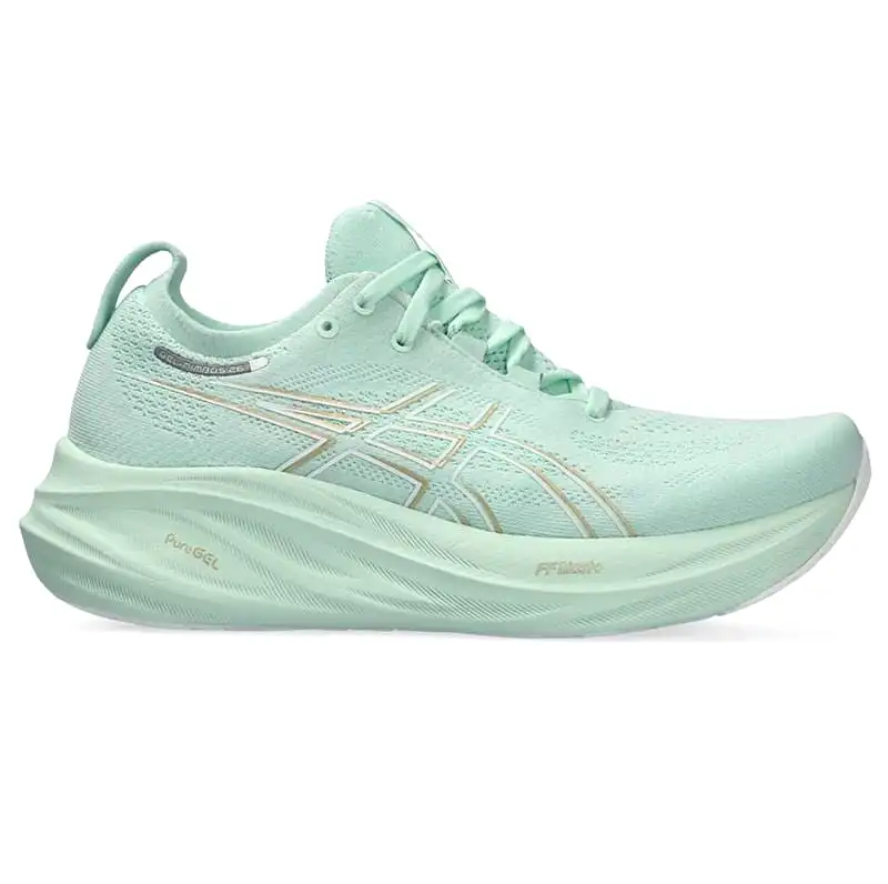 Asics Nimbus 26 Women's Running Shoes SS24 Mint Tint / Pale Mint