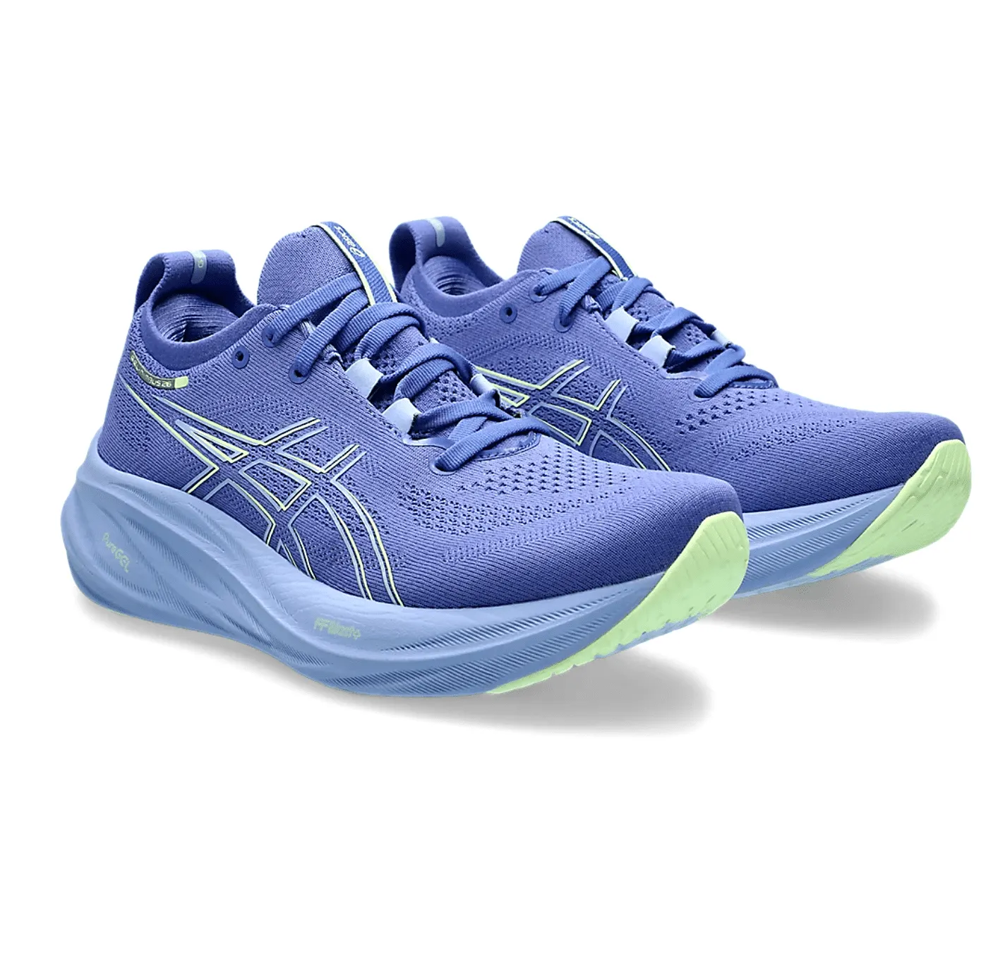 Asics Nimbus 26 Women's Running Shoes SS24 Sapphire / Light Blue