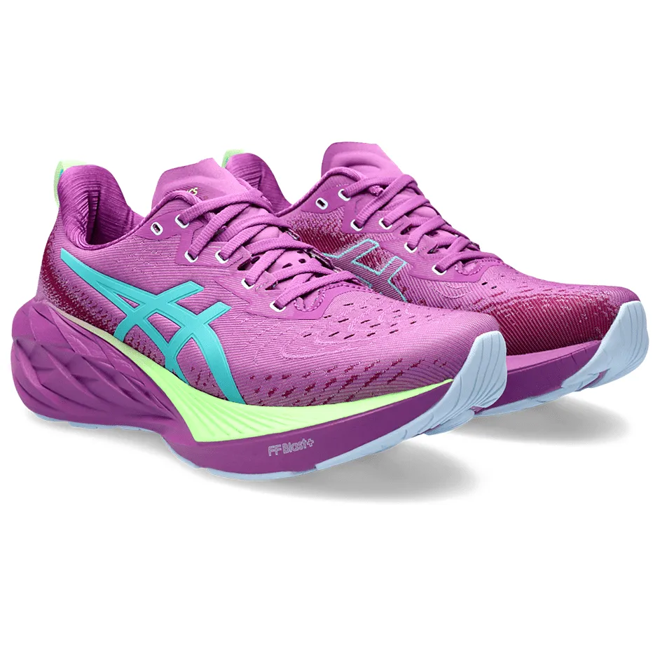 Asics Novablast 4 - Summer LiteShow Women's Running Shoes SS24 Lite-Show / Illuminate Green