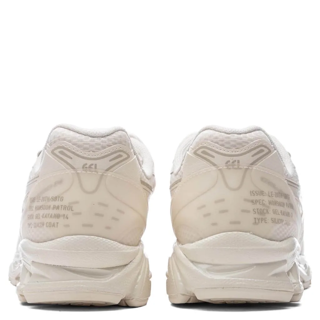 Asics x SBTG x Limited Edt Gel-Kayano 14 - Cream/Cream