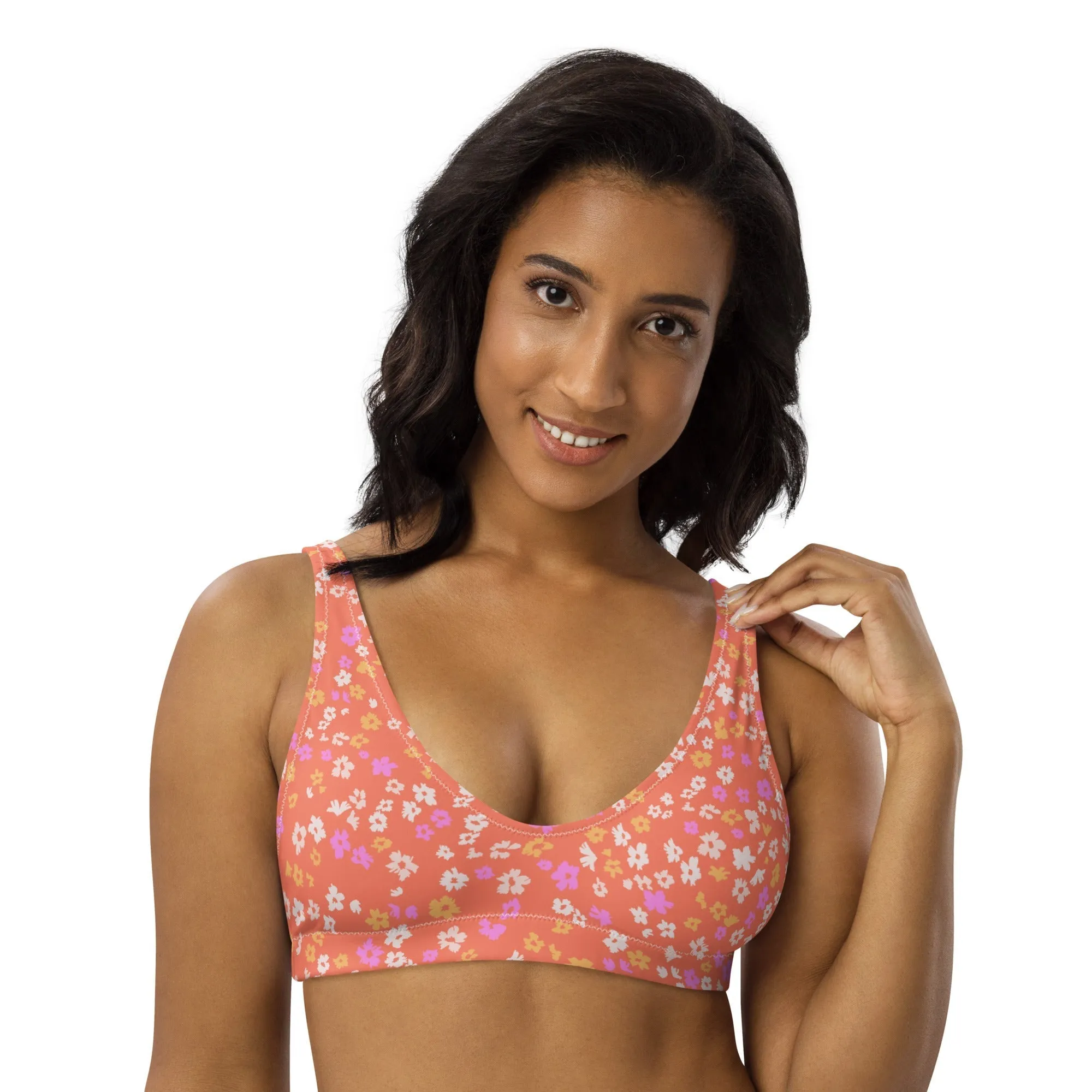 BELLA ECO PADDED BIKINI TOP | TANGERI BLOOMS ECO