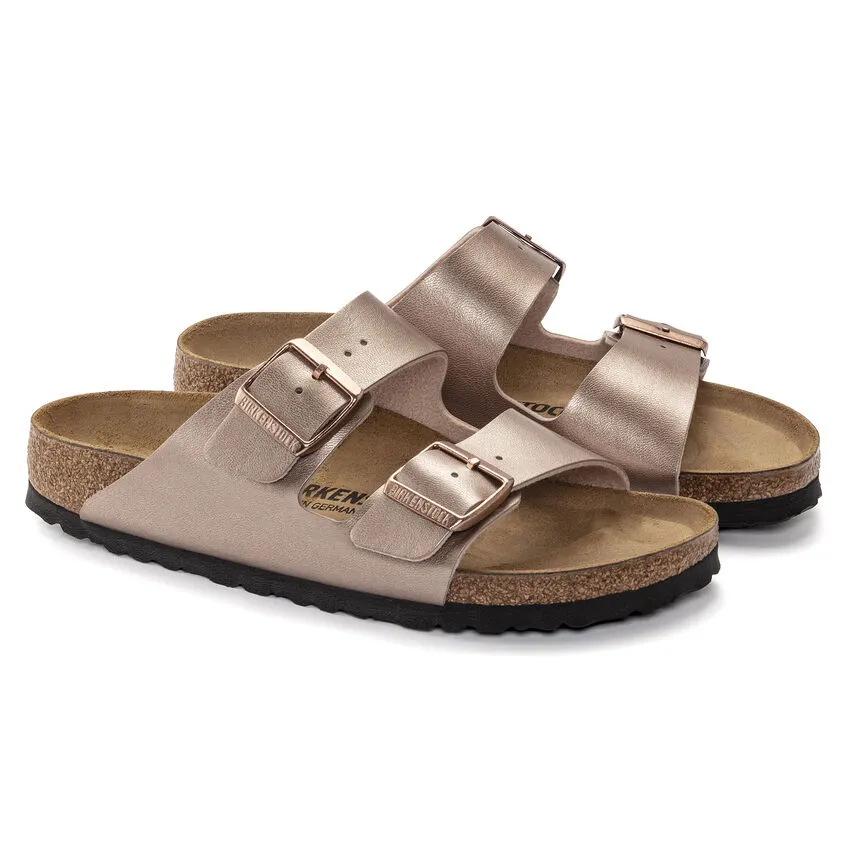 Birkenstock Women’s Arizona Slip On Sandals-Copper **Narrow Width**