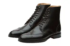 Brogue Boots - Black