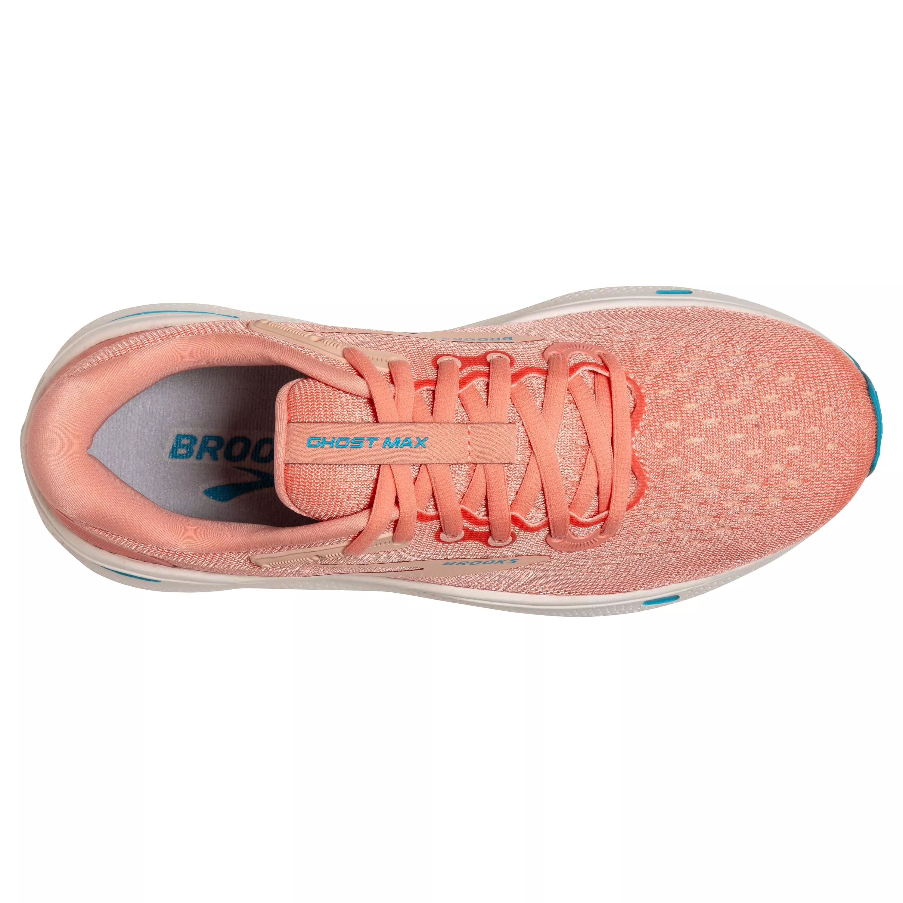 Brooks Ghost Max Women's Running Shoes SS24 Papaya/Apricot/Blue