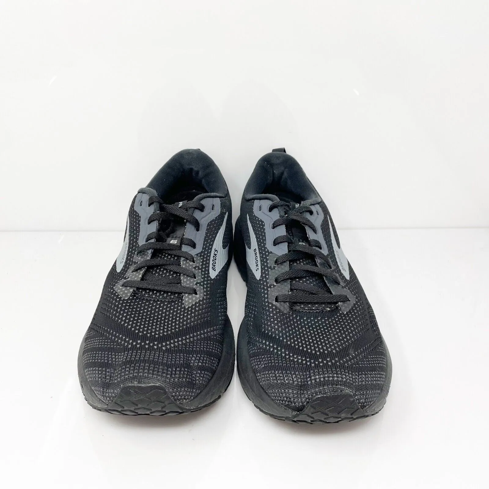 Brooks Mens Revel 6 1103981D072 Black Running Shoes Sneakers Size 11 D