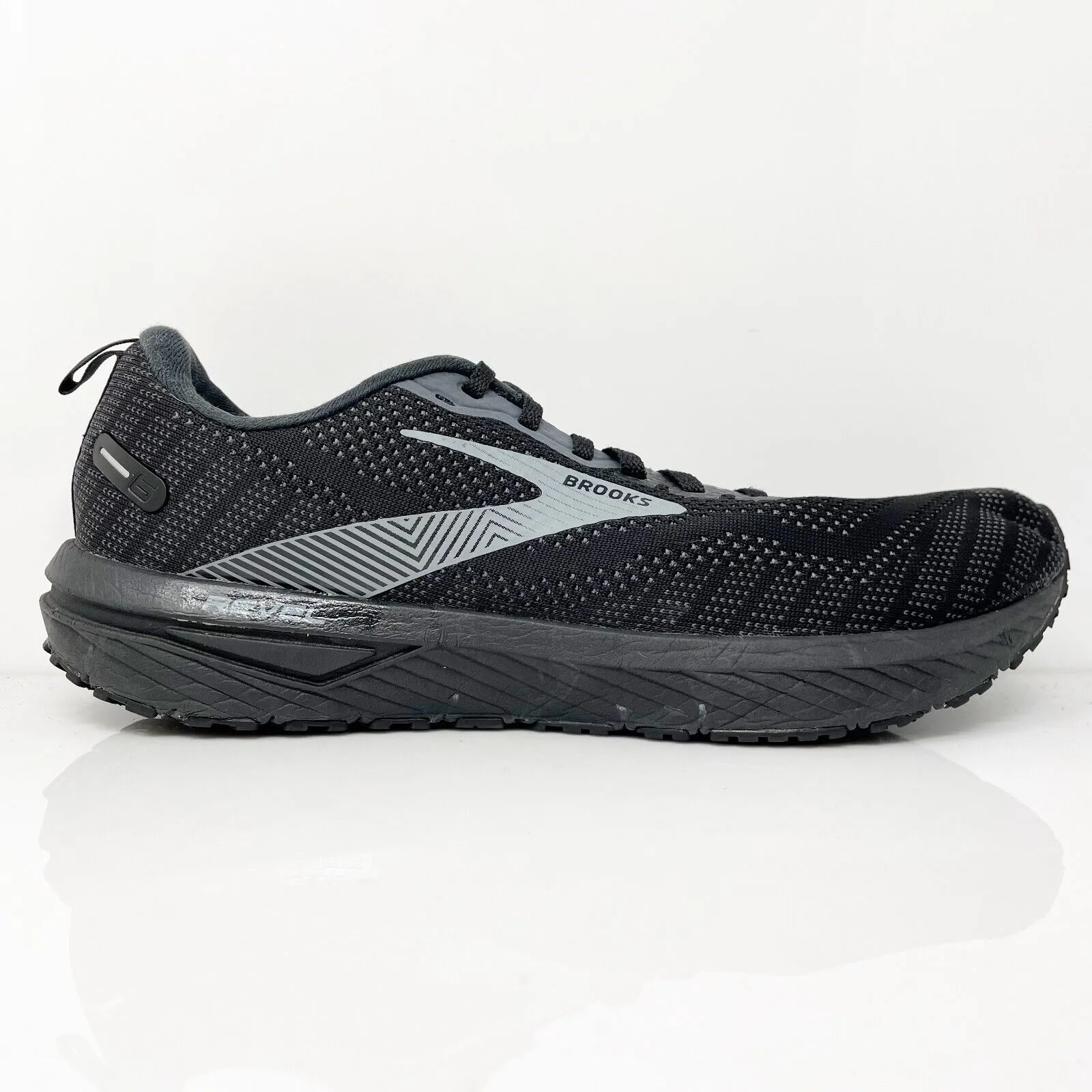 Brooks Mens Revel 6 1103981D072 Black Running Shoes Sneakers Size 11 D