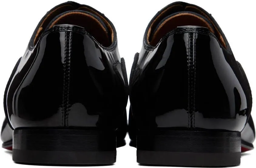 Christian Louboutin Black Greggo Oxfords