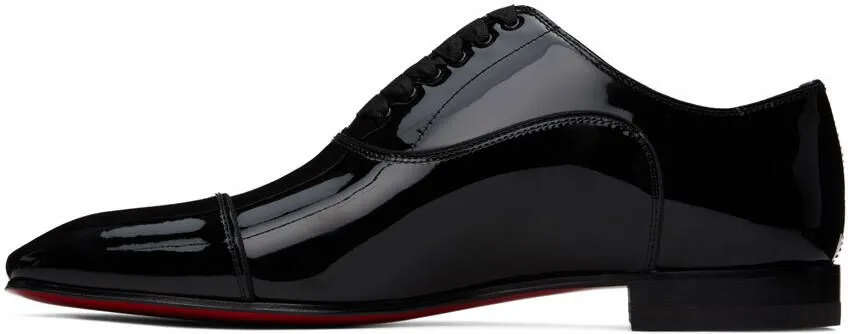 Christian Louboutin Black Greggo Oxfords