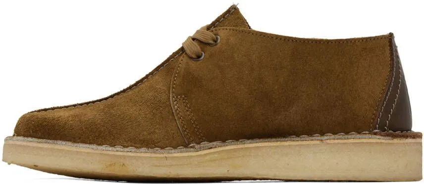 Clarks Originals Tan Desert Trek Oxfords