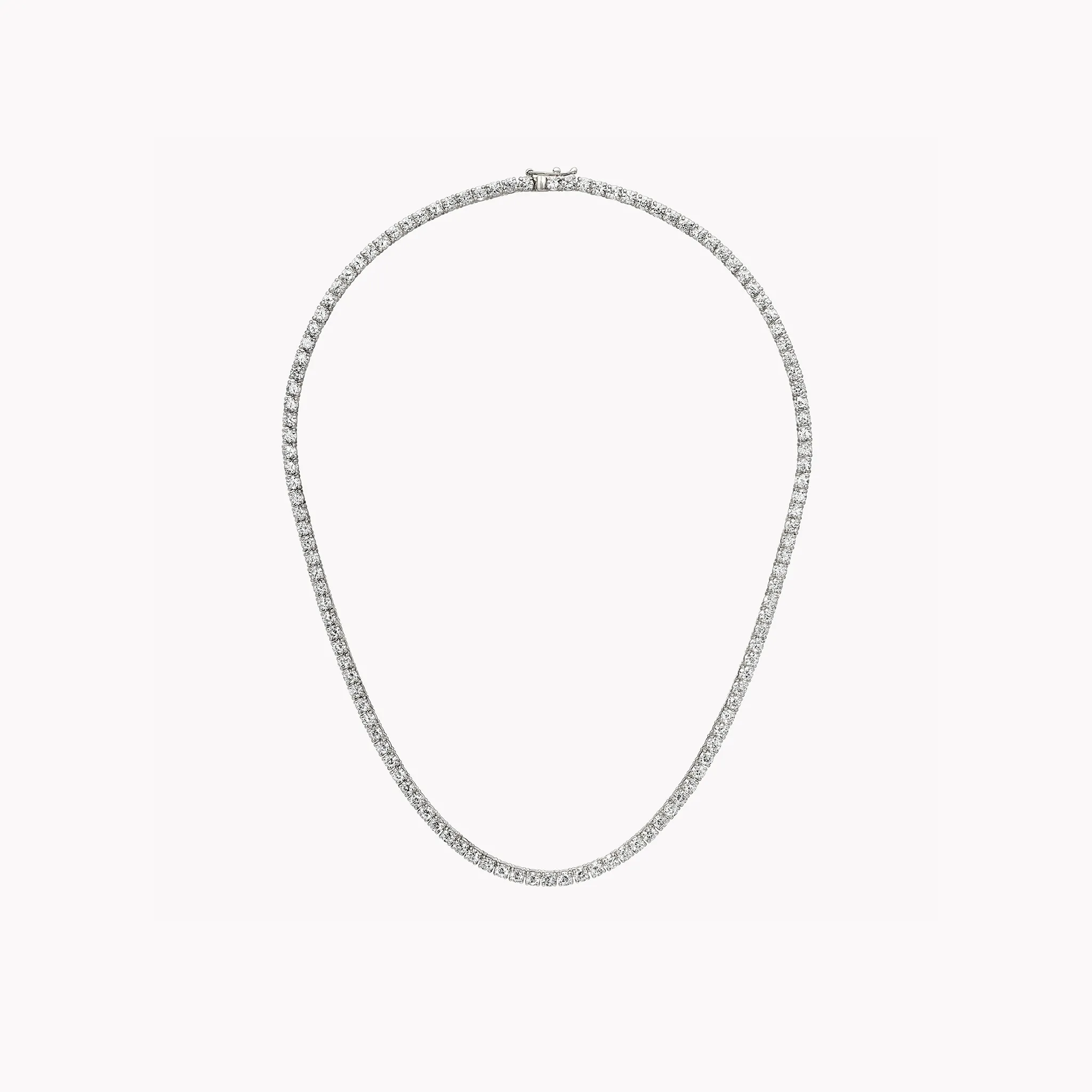 Classic Diamond Tennis Necklace