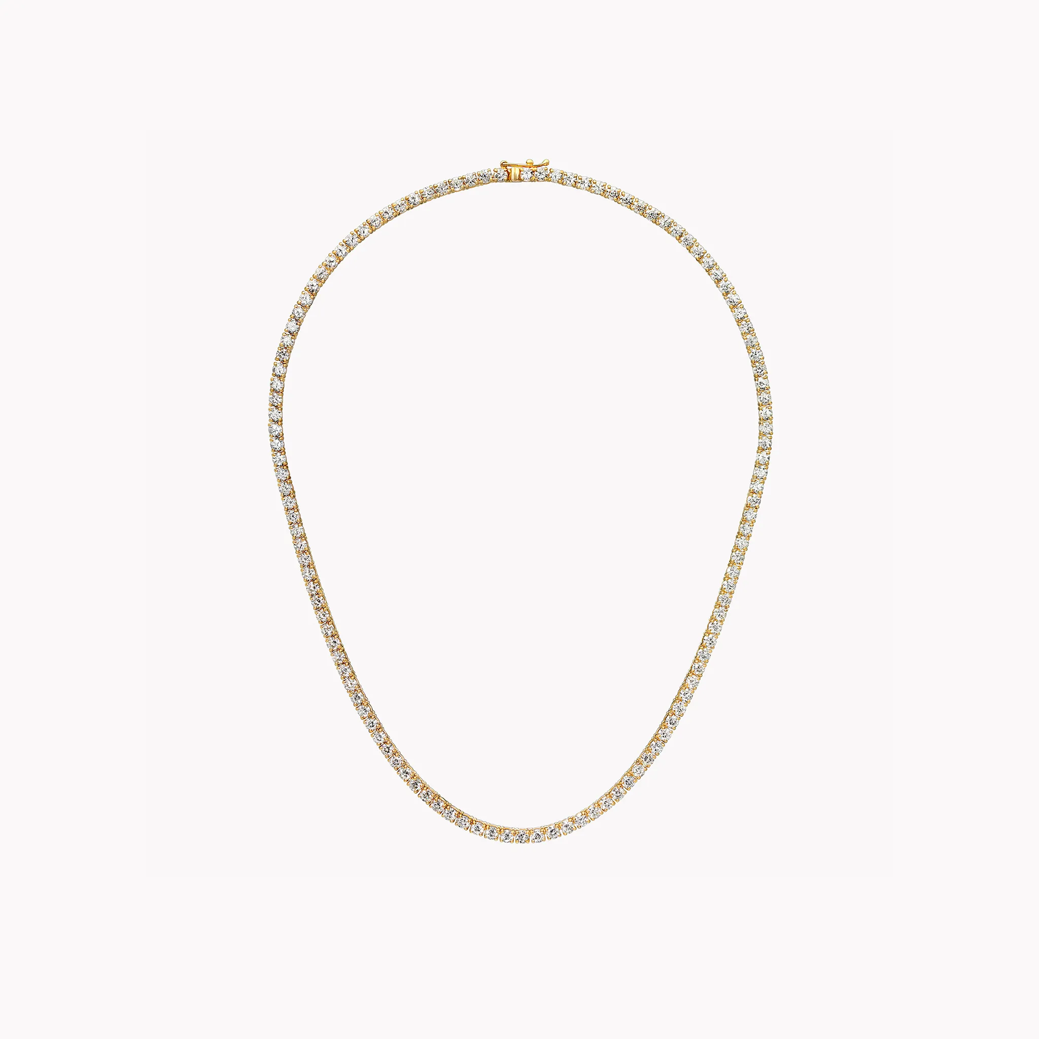 Classic Diamond Tennis Necklace