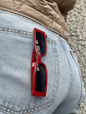 Classic Rectangular Sunglasses