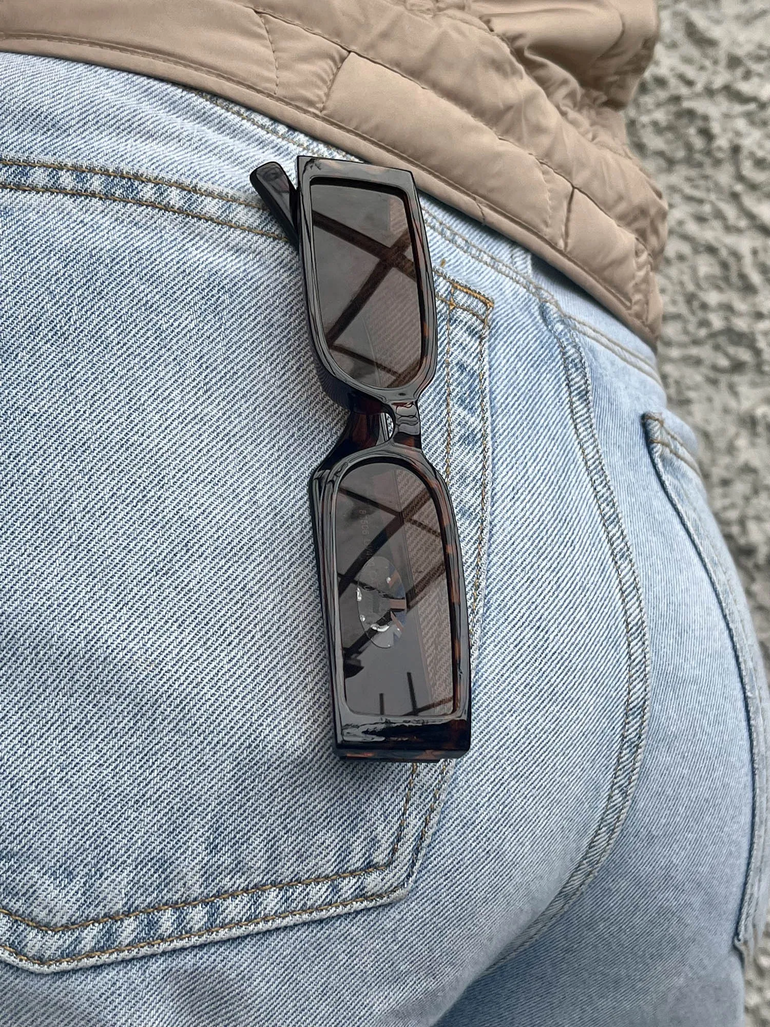 Classic Rectangular Sunglasses