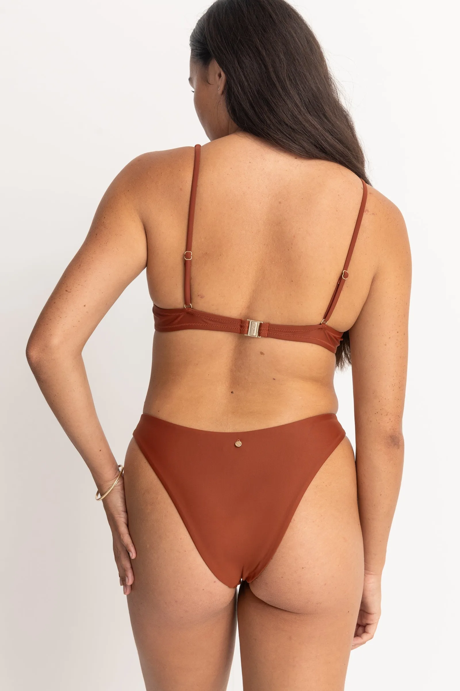 Classic Underwire Top Rust