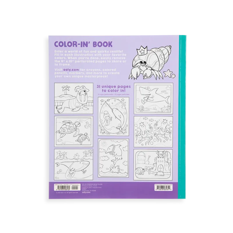 Color Book, Outrageous Ocean