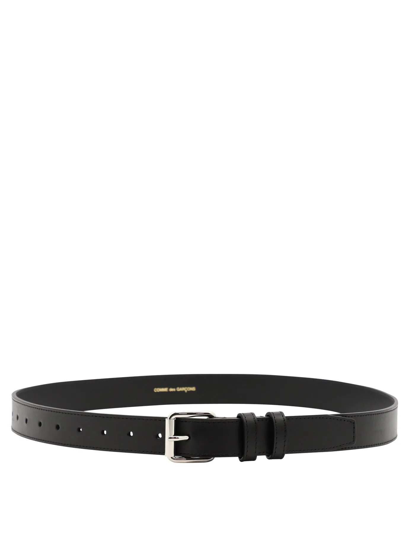 Comme Des Garons Wallet Square Buckle Belt