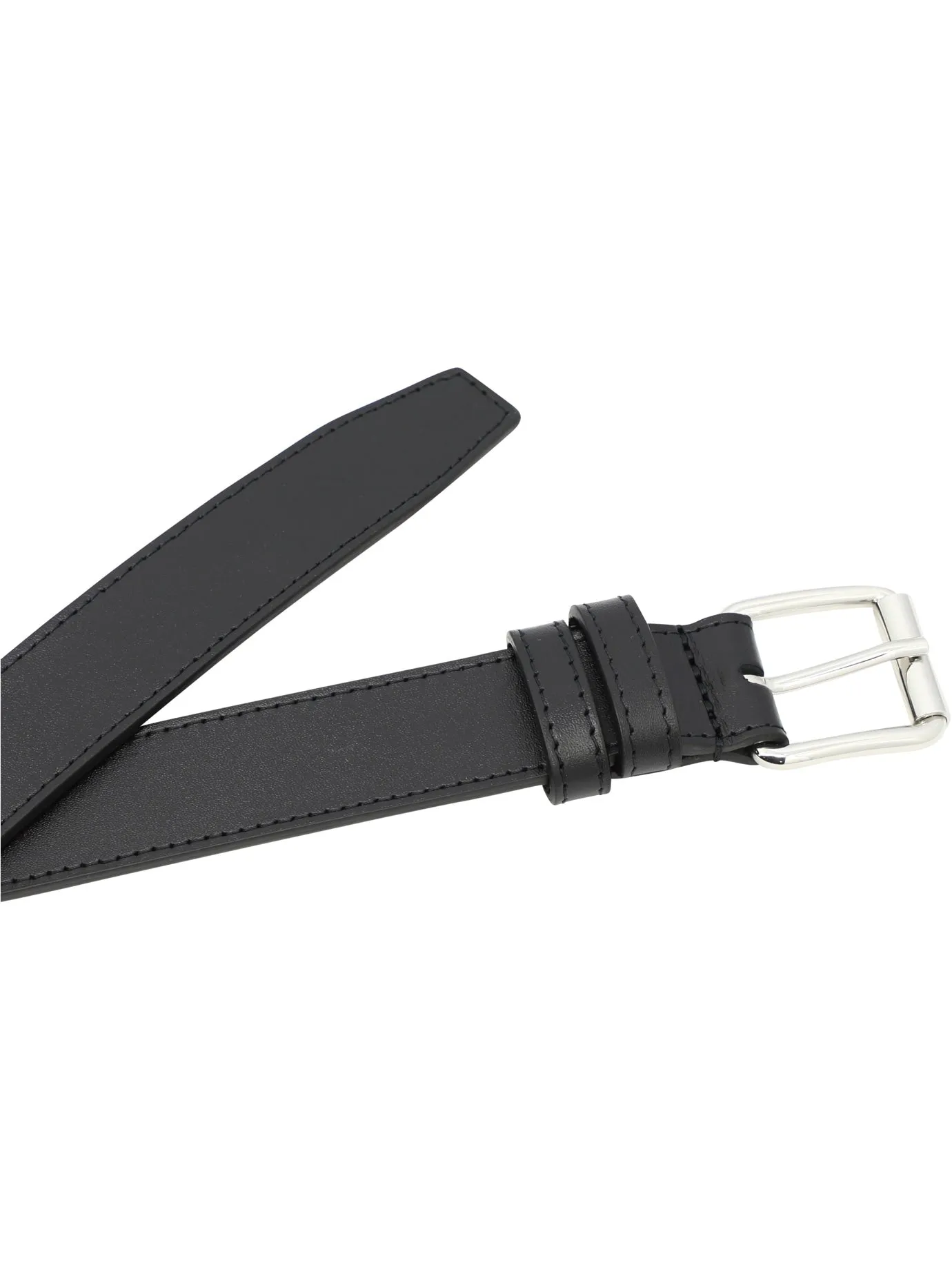 Comme Des Garons Wallet Square Buckle Belt