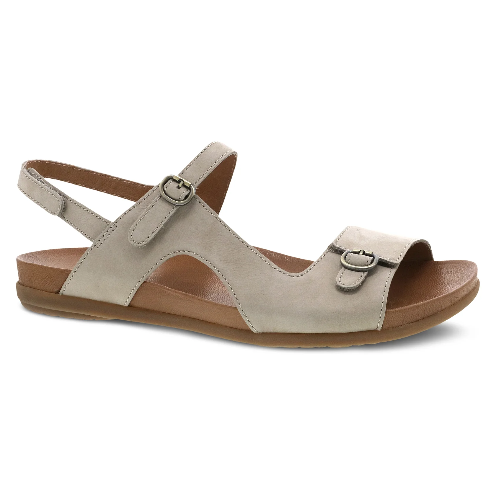 Dansko Women’s Jordyn Nubuck Sandals-Sand