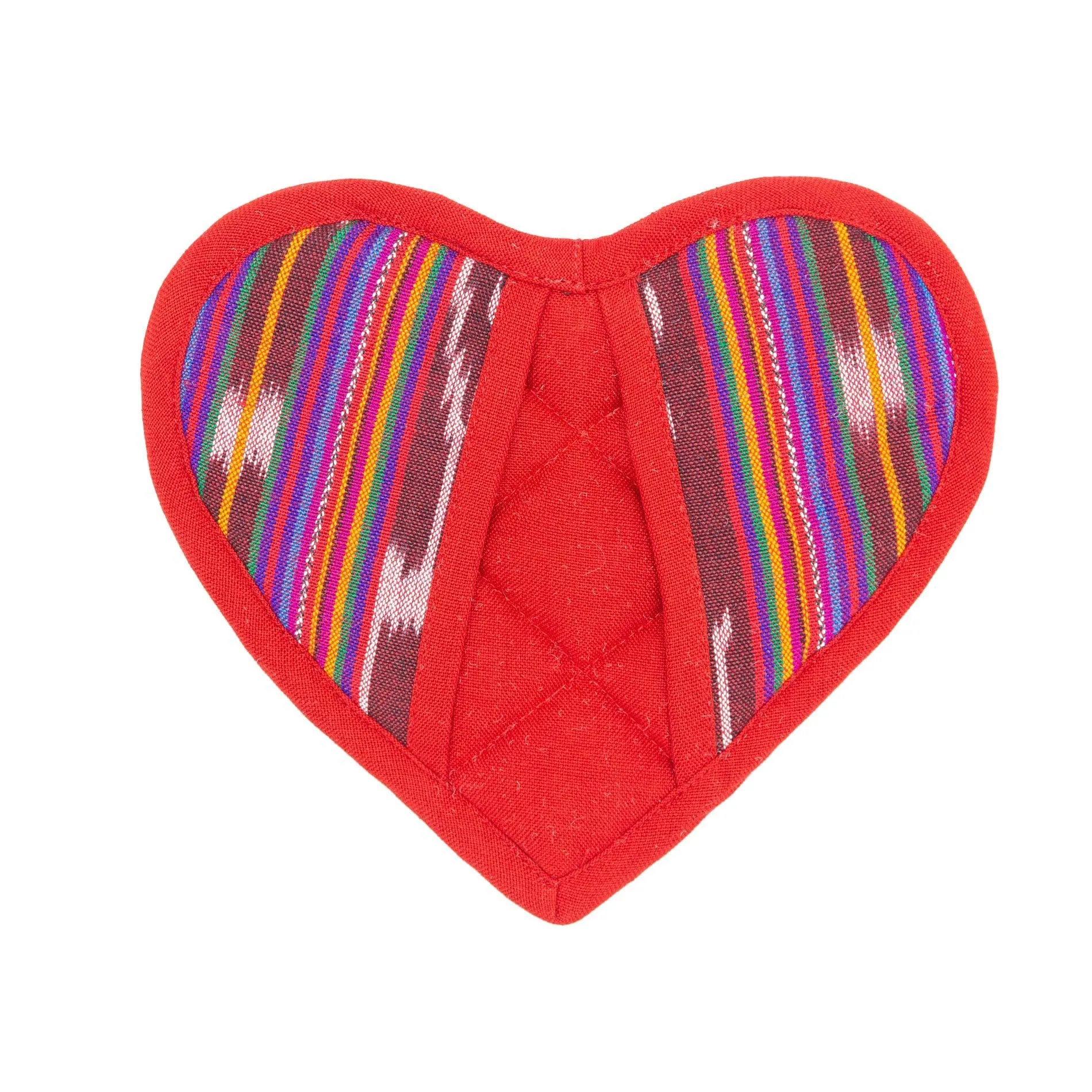 Festive Heart Pot Holder