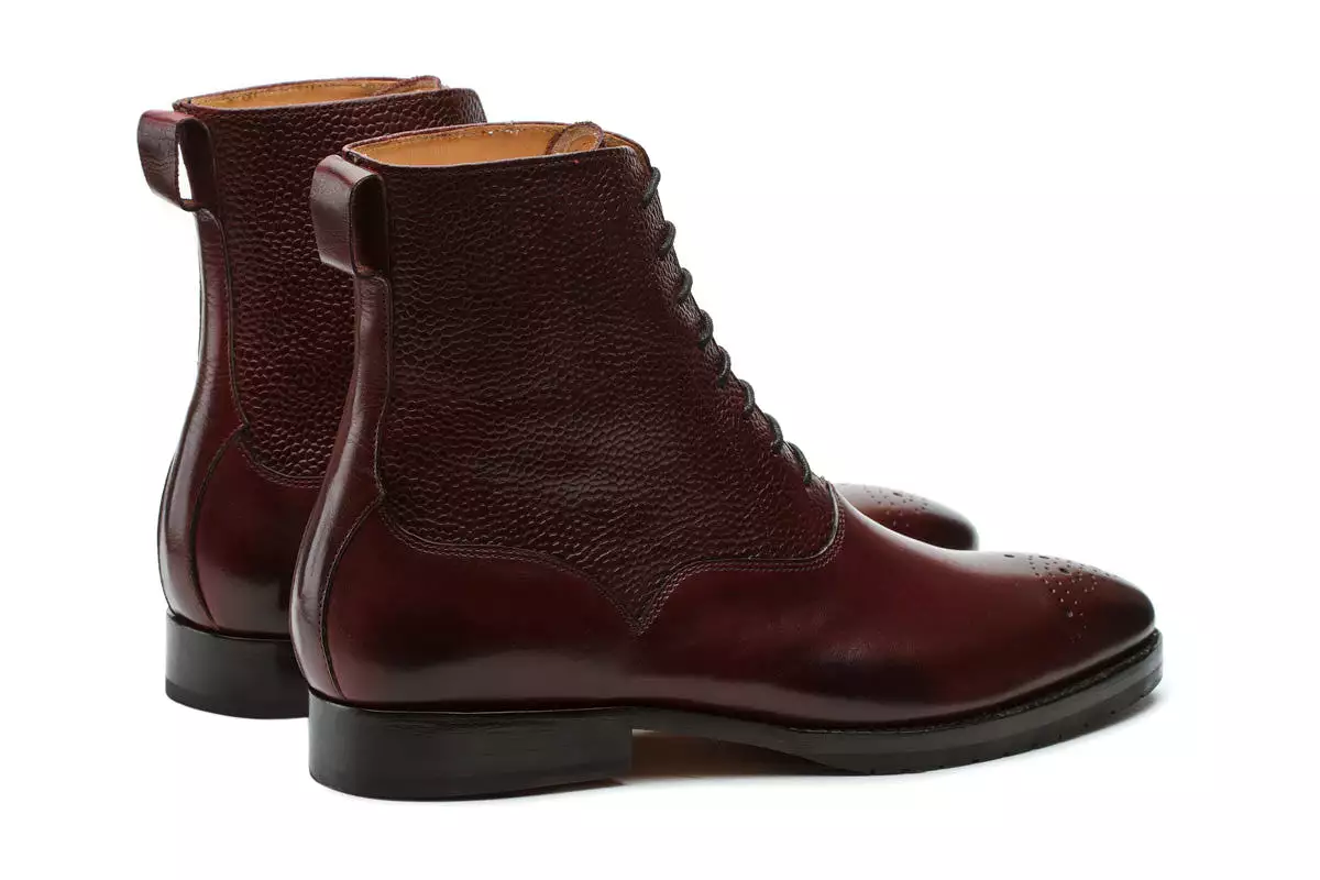 Field Boots – Burgundy