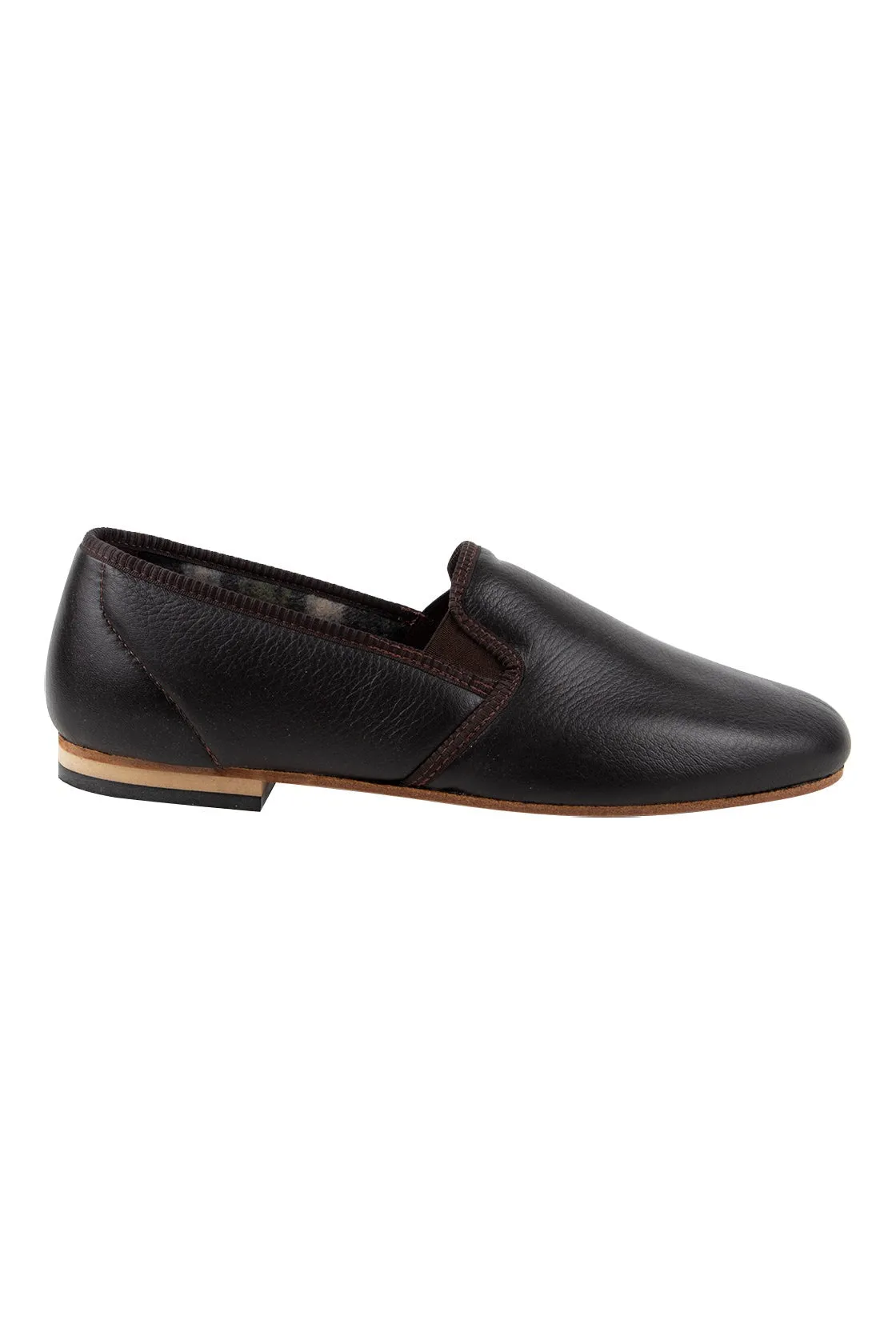 Givani Lawrence Slippers Brown