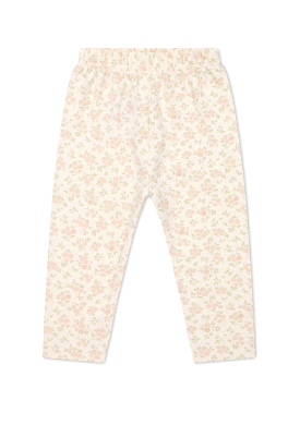 Jamie Kay - Organic Cotton Everyday Leggings in Rosalie Floral Mauve