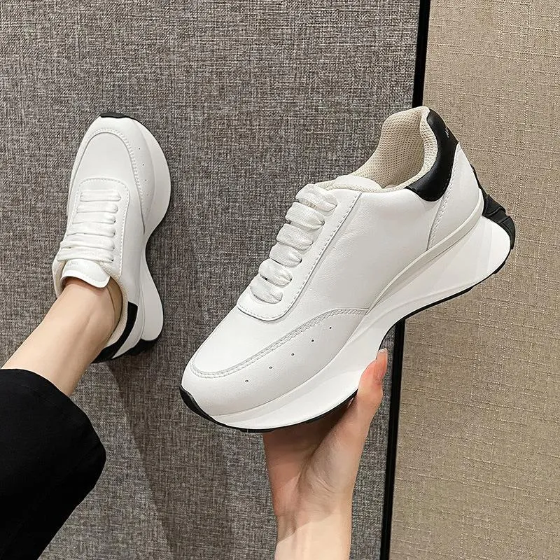 Leather Sports Casual Shoes