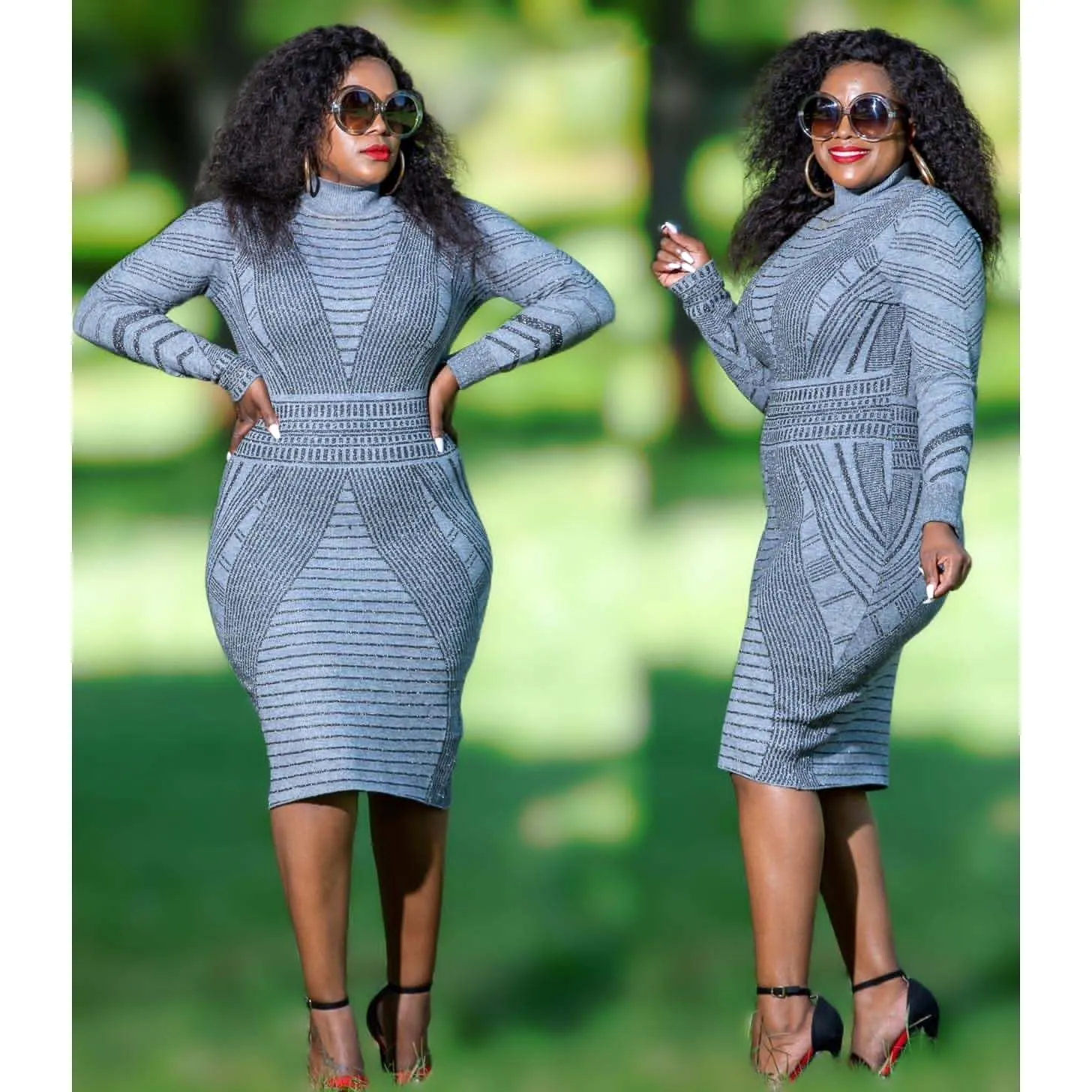 Long Sleeve Bodycon Dress