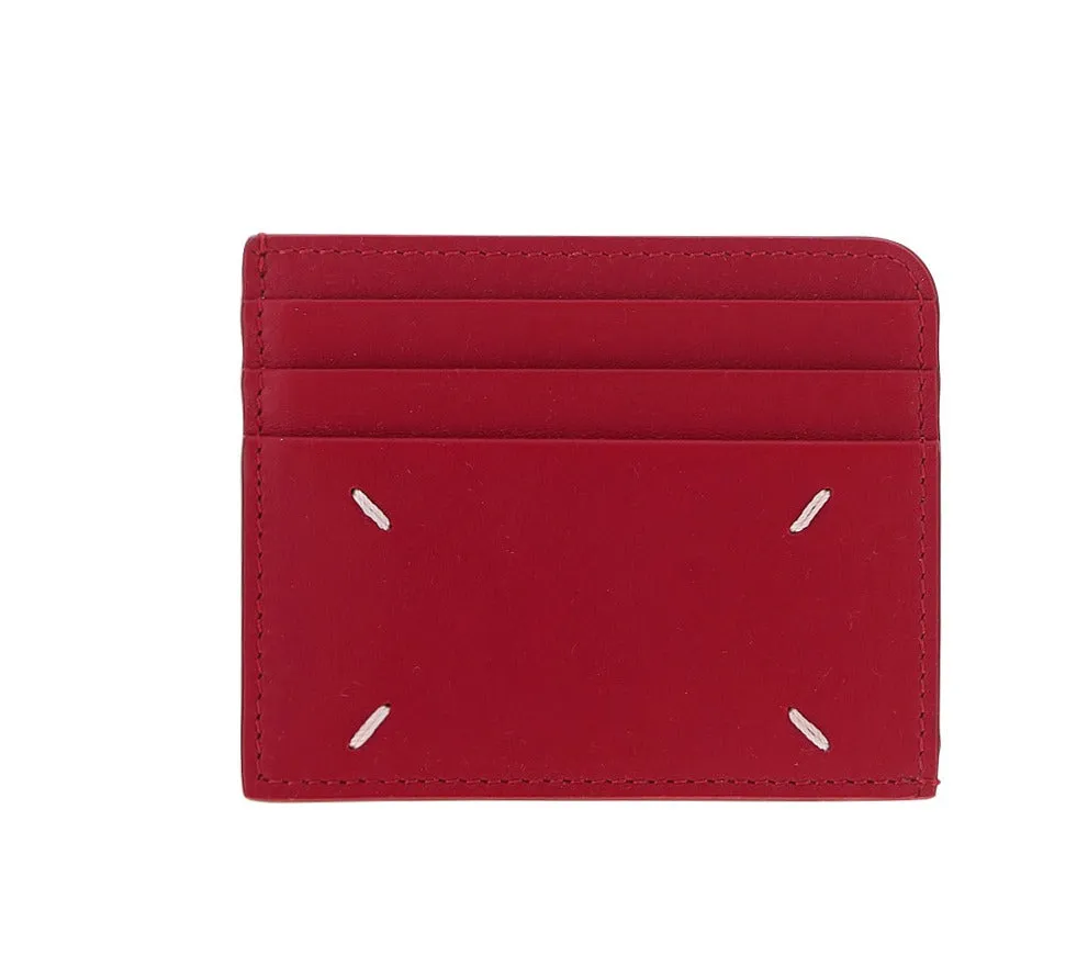 Maison Margiela Logo Detailed Card Holder