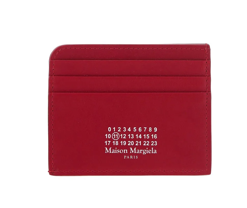 Maison Margiela Logo Detailed Card Holder