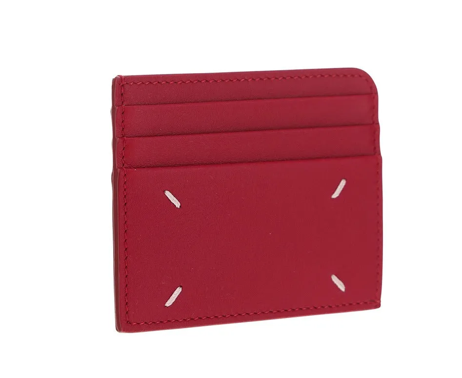 Maison Margiela Logo Detailed Card Holder