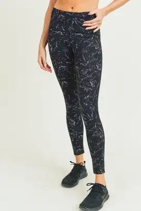 Marble Leggings