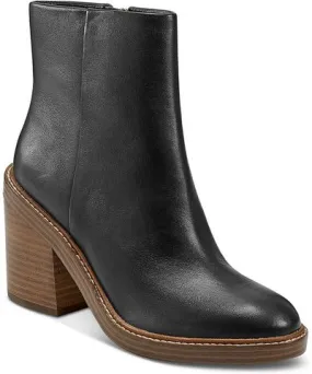 Marc Fisher Haleena Womens Suede Almond Toe Ankle Boots