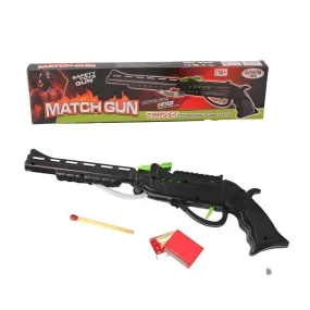 Match Gun for Kids, Girls & Boys-No Bullets Required for Matchstick Gun