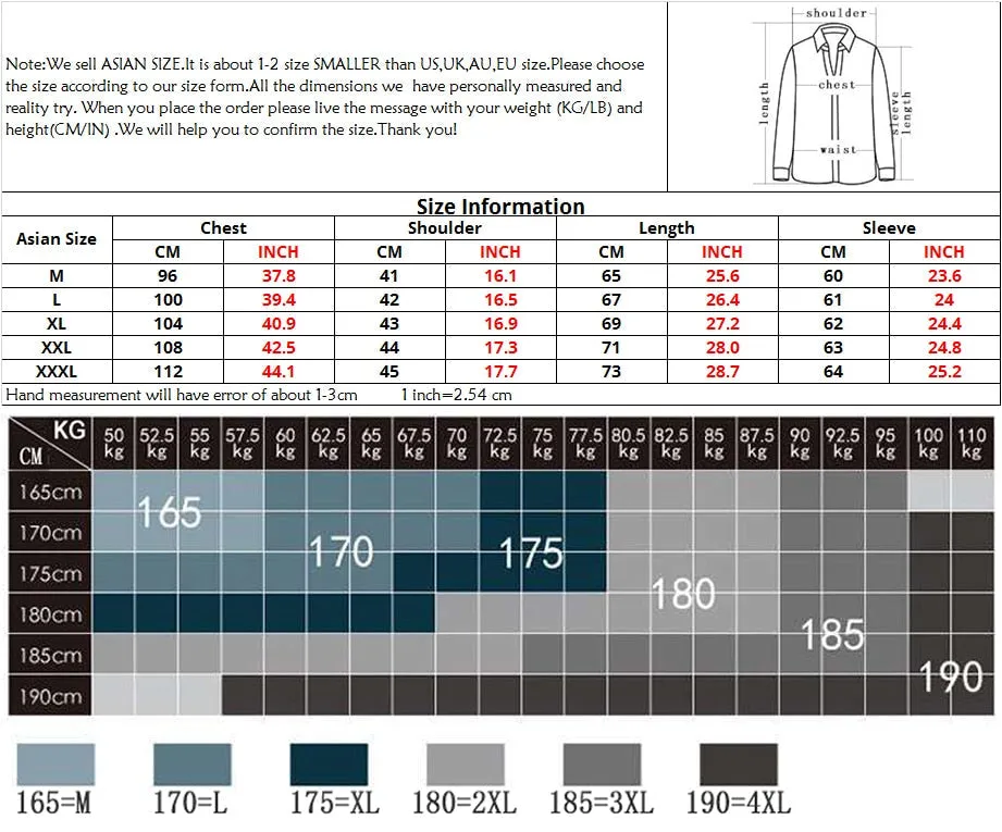 Men's Casual Style Streetwear Slim Fit Letter Printed Long Sleeve Shirt