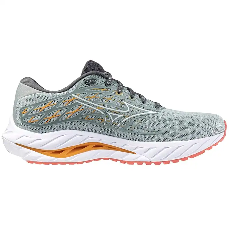 Mizuno Inspire 20 Women's Running Shoes SS24 Gray Mist/White/Duberry