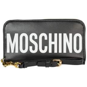 Moschino Maxi Logo Print Wallet