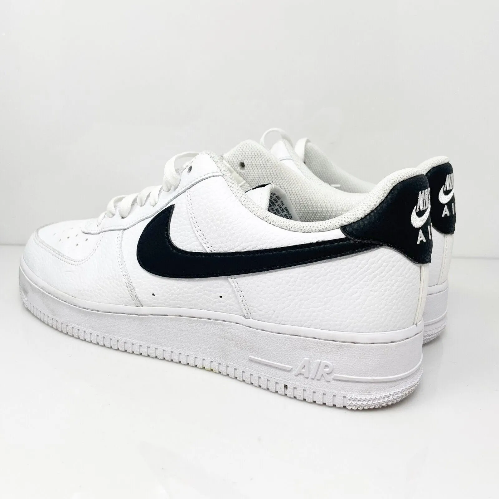 Nike Mens Air Force 1 07 CT2302-100 White Casual Shoes Sneakers Size 13