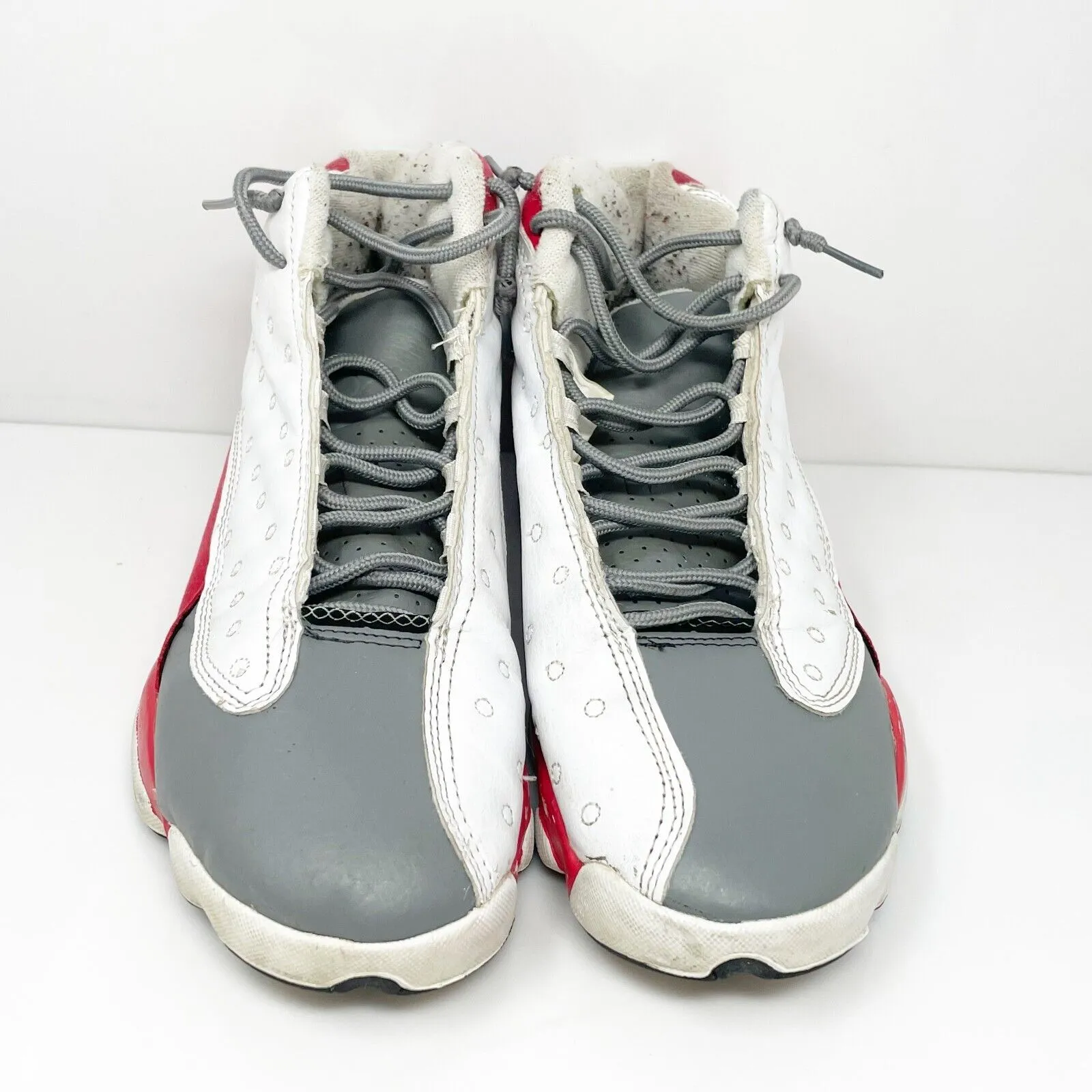 Nike Mens Air Jordan 13 636002-406 White Basketball Shoes Sneakers Size 9.5